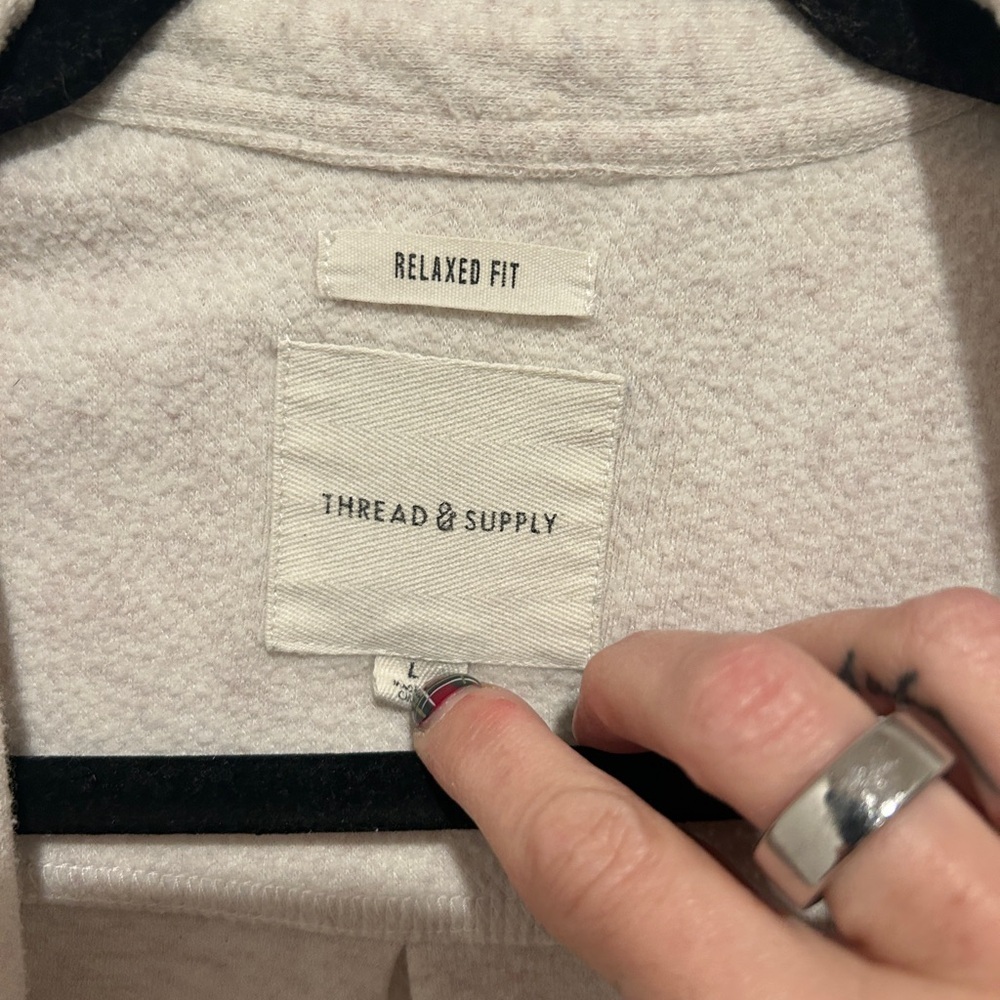 THREAD & SUPPLY WOMEN'S LEWIS TOP size large - Picture 4 of 5